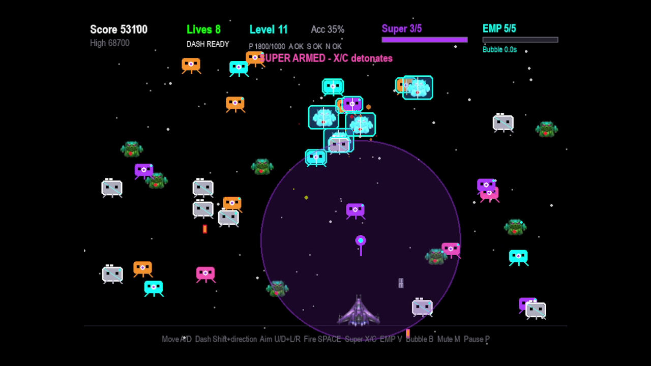 Hyperion Starfall mobile gameplay animation